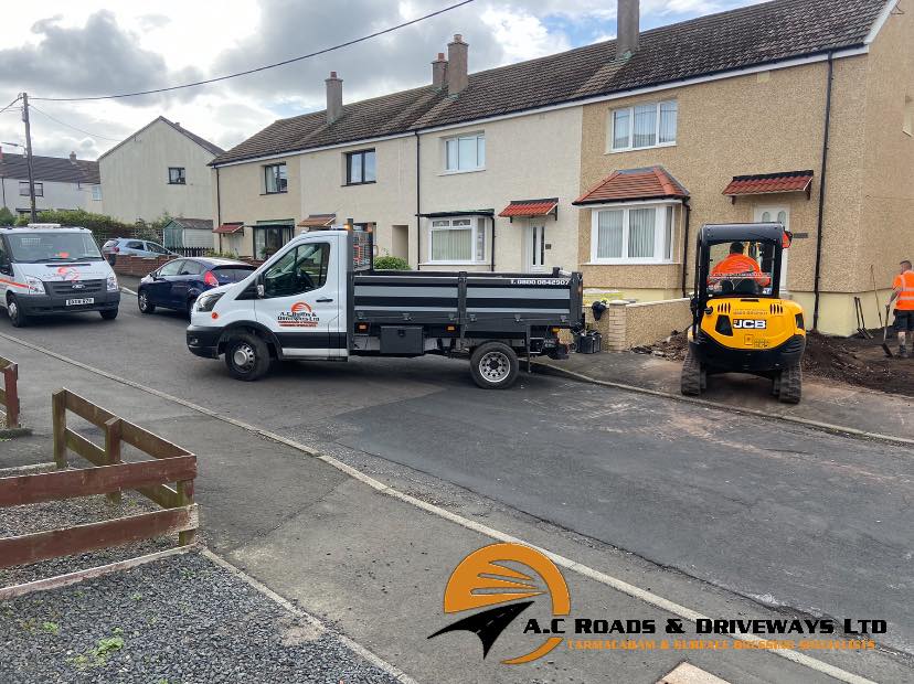 New Tarmac Driveway - Chirnside, Berwick