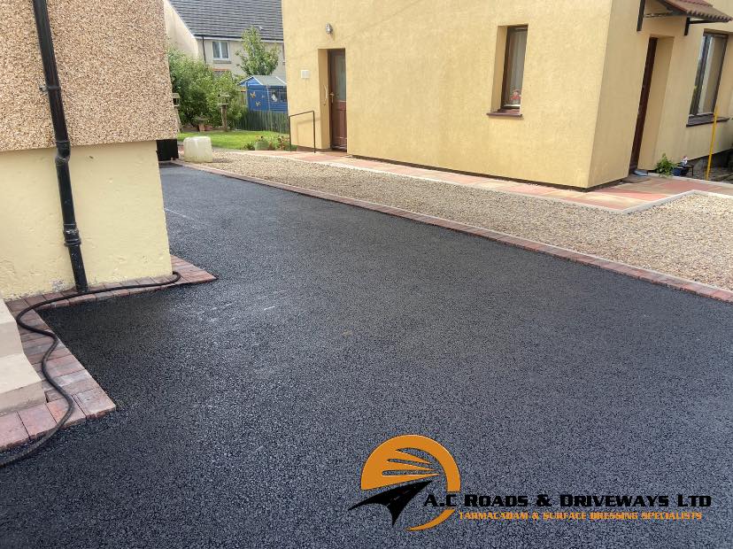 New Tarmac Driveway - Chirnside, Berwick