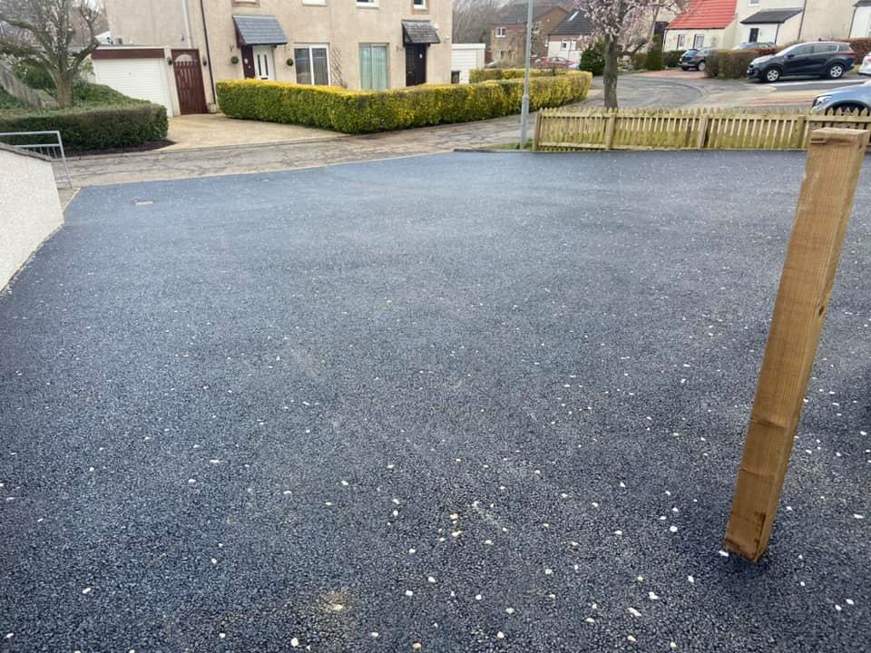 New Tarmac Driveway & Door Steps - Edinburgh, Borders