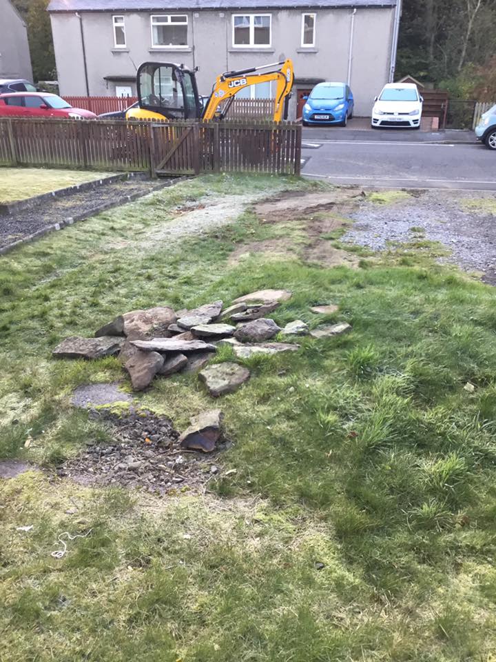 New Tarmac Driveway Preparation - Galashiels, Borders