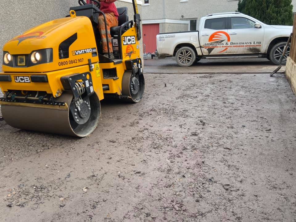 New Tarmac Driveway - Innerleithen, Borders