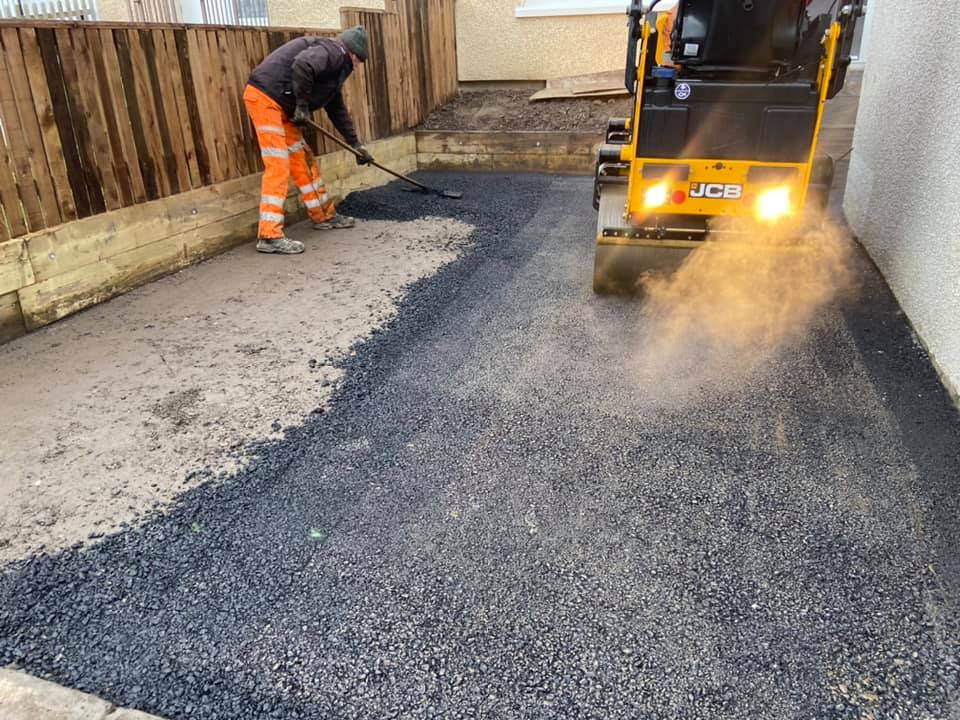 New Tarmac Driveway - Innerleithen, Borders