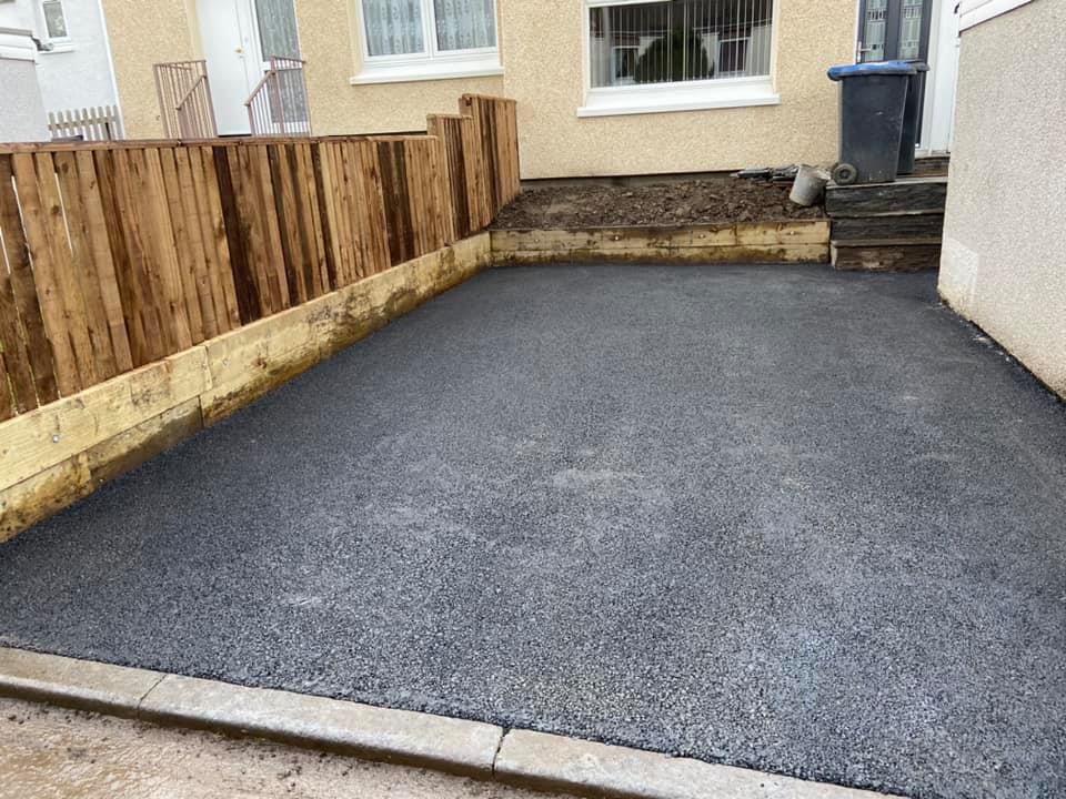 New Tarmac Driveway - Innerleithen, Borders