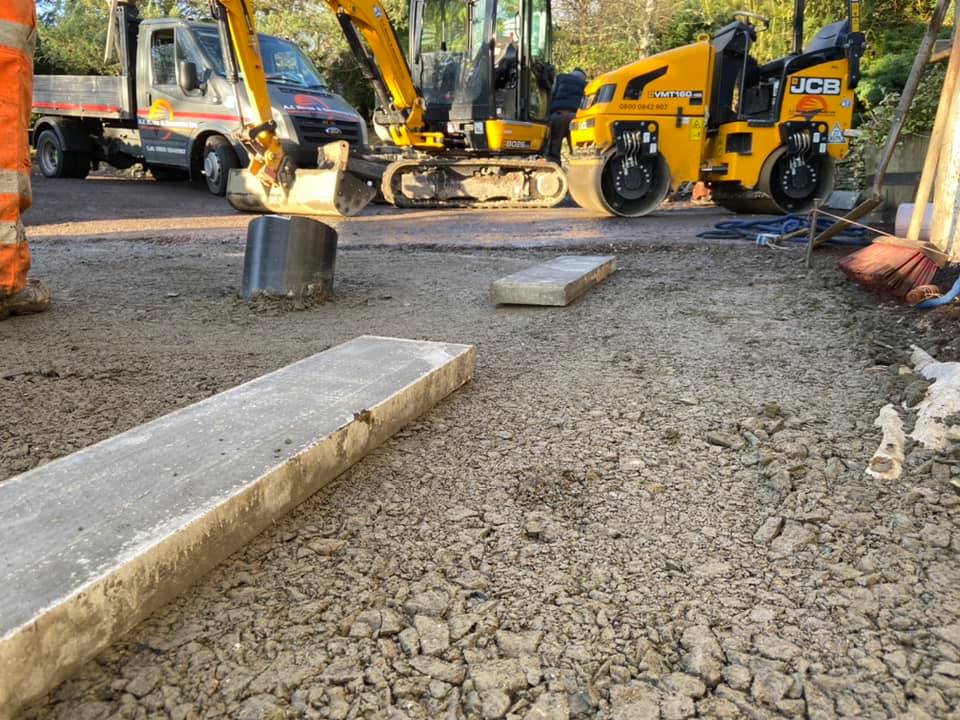 New Tarmac Driveway - Langlee Farm House, Galashiels