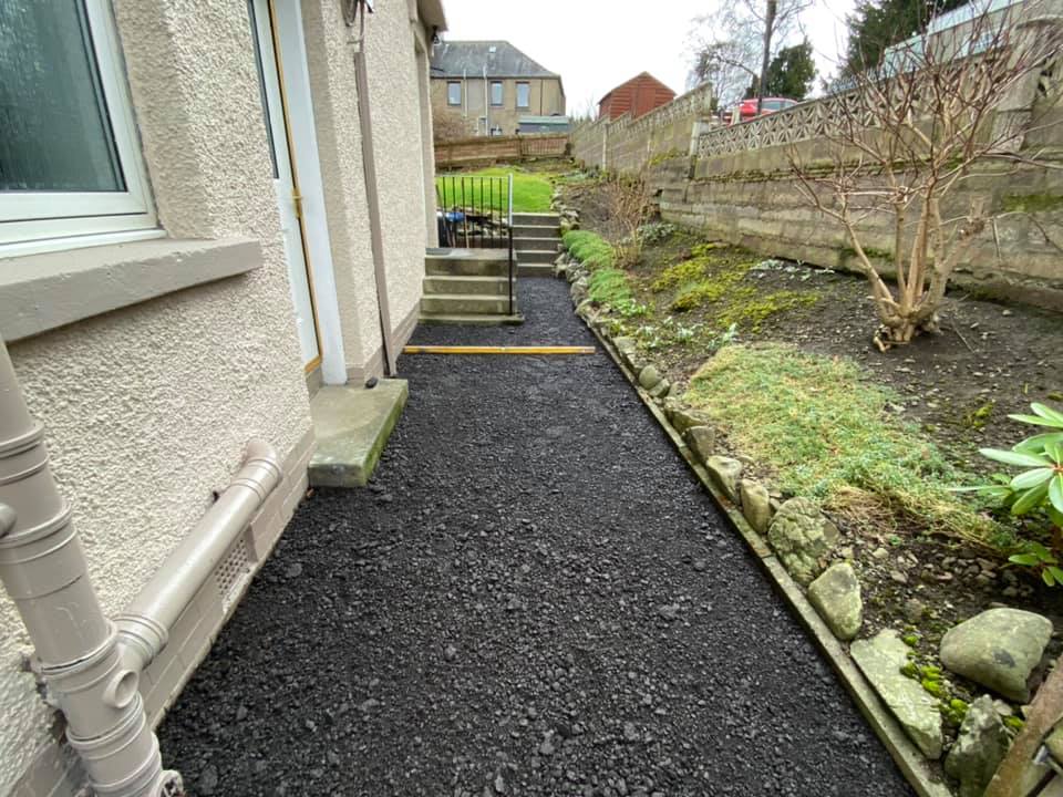 New Tarmac Pathway - Selkirk, Borders