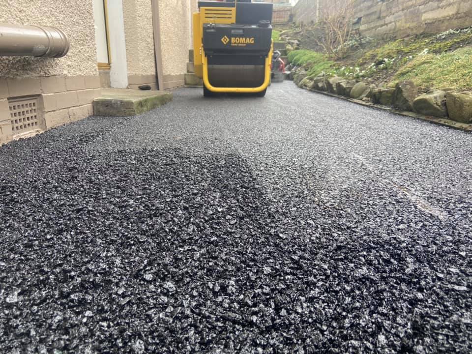 New Tarmac Pathway - Selkirk, Borders