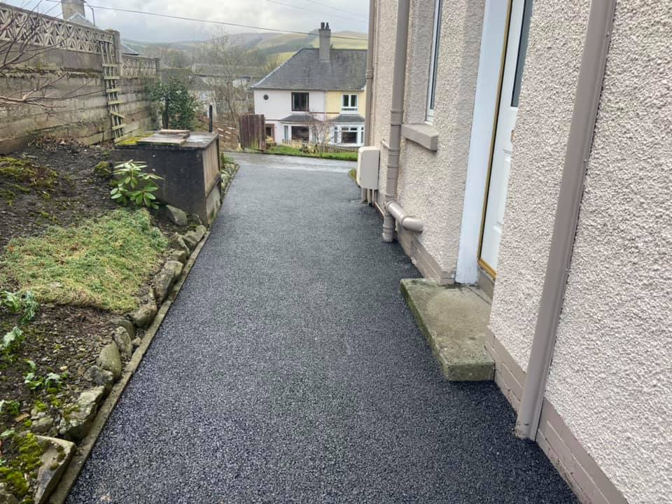 New Tarmac Pathway - Selkirk, Borders