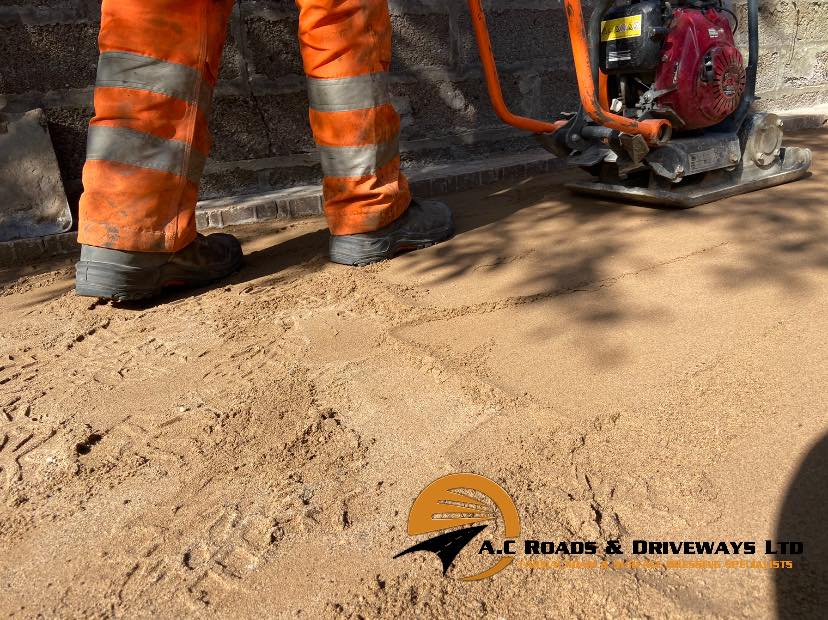 Prepare Ground for New Trident Patio & Laying of Concrete Base for Log Cabin