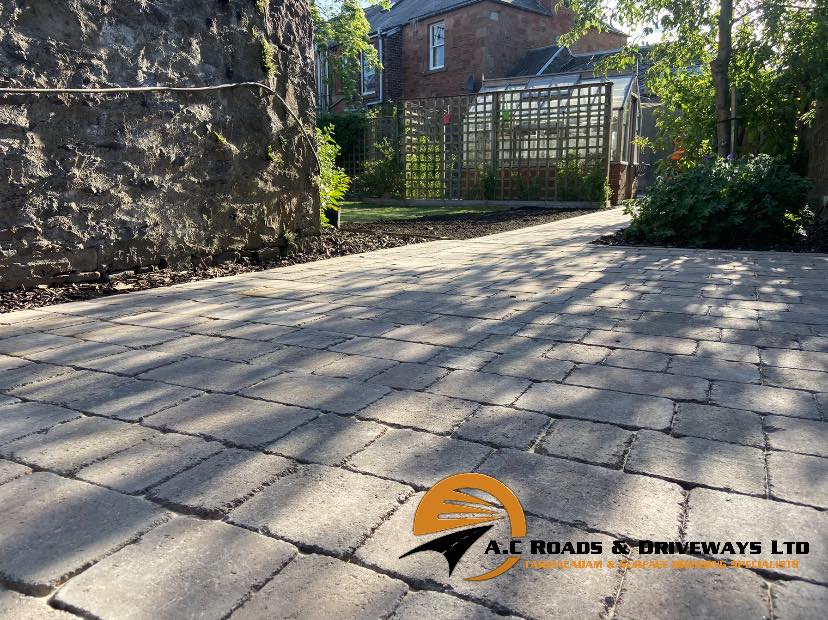 New Trident Stone Patio - Block Paving Edinburgh