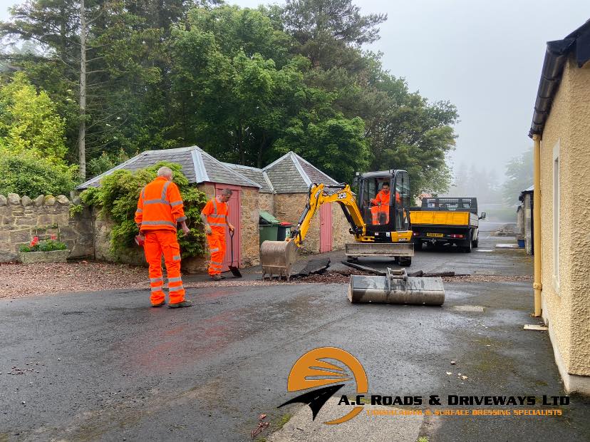Re-instatement & Road Repair Work - North Berwick