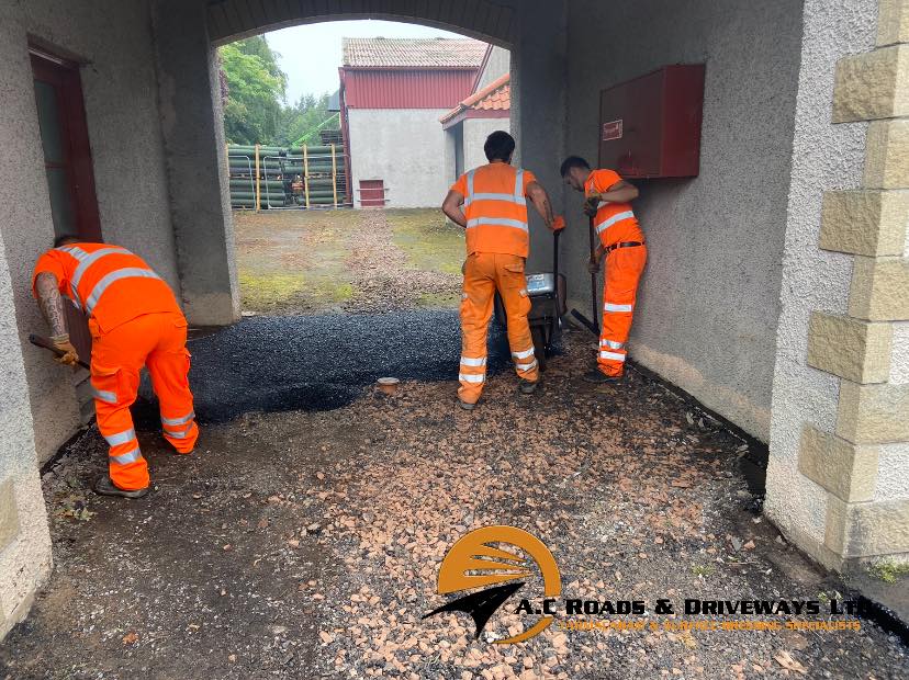 Road Repair Work - North Berwick