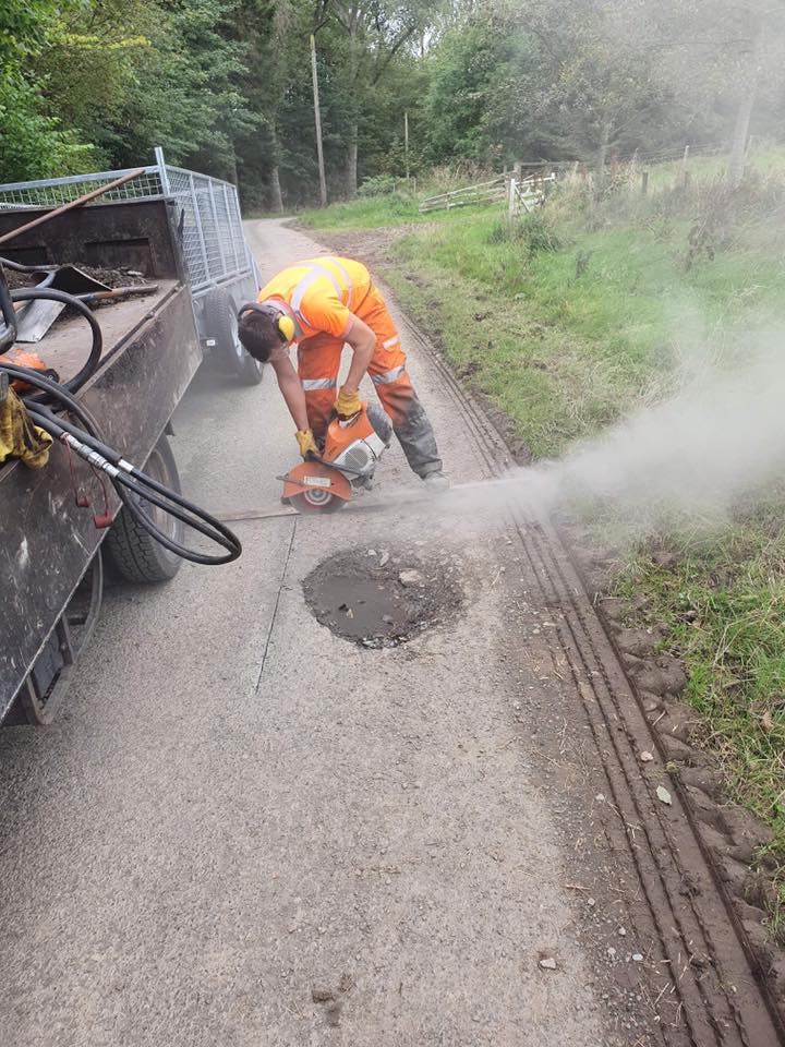 Reinstatement Pot-hole Road Repairs