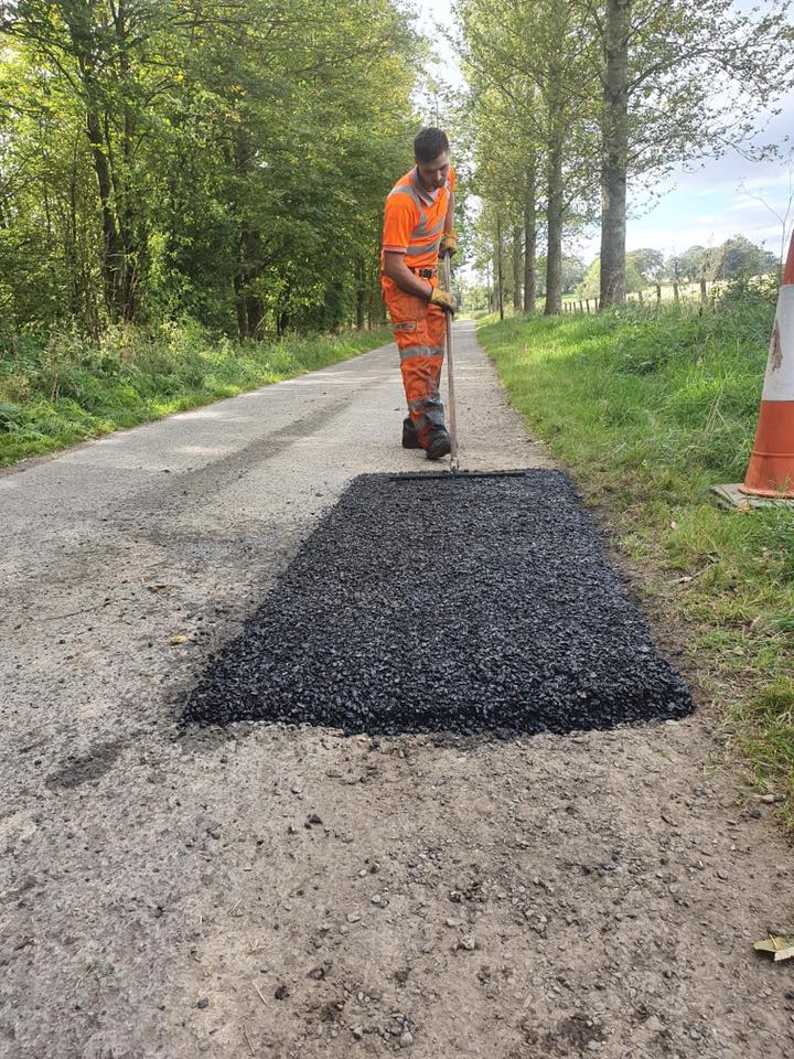 Reinstatement Pot-hole Road Repairs