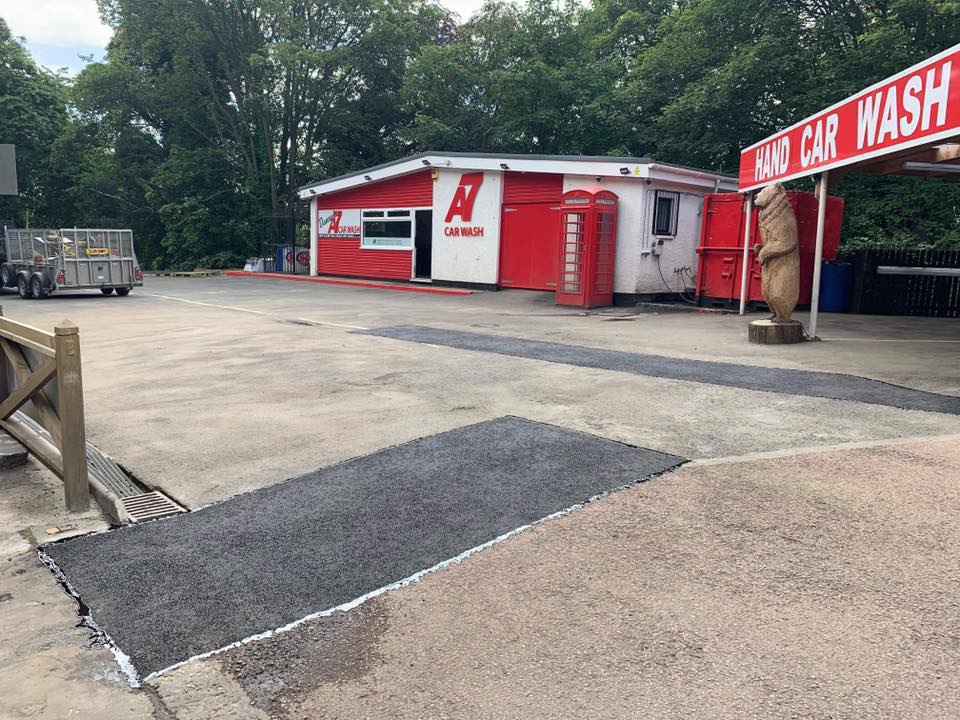 Reinstatement Work Completed at Danny's A7 Car Wash