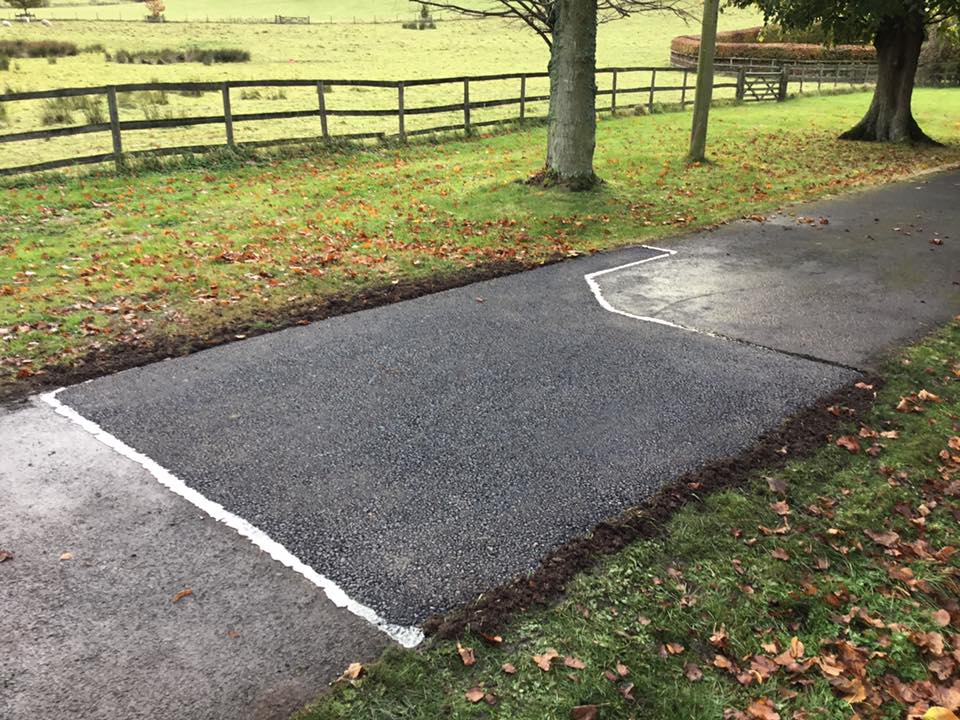 Repair Sunken Tarmac Area