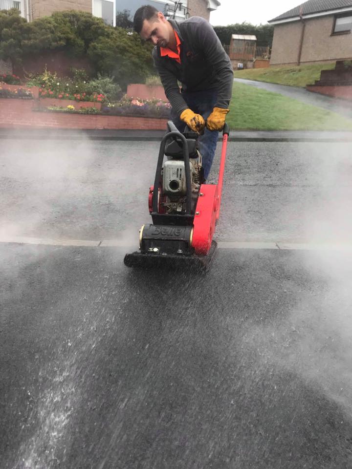 Residential Drop Kerb Job in Galashiels