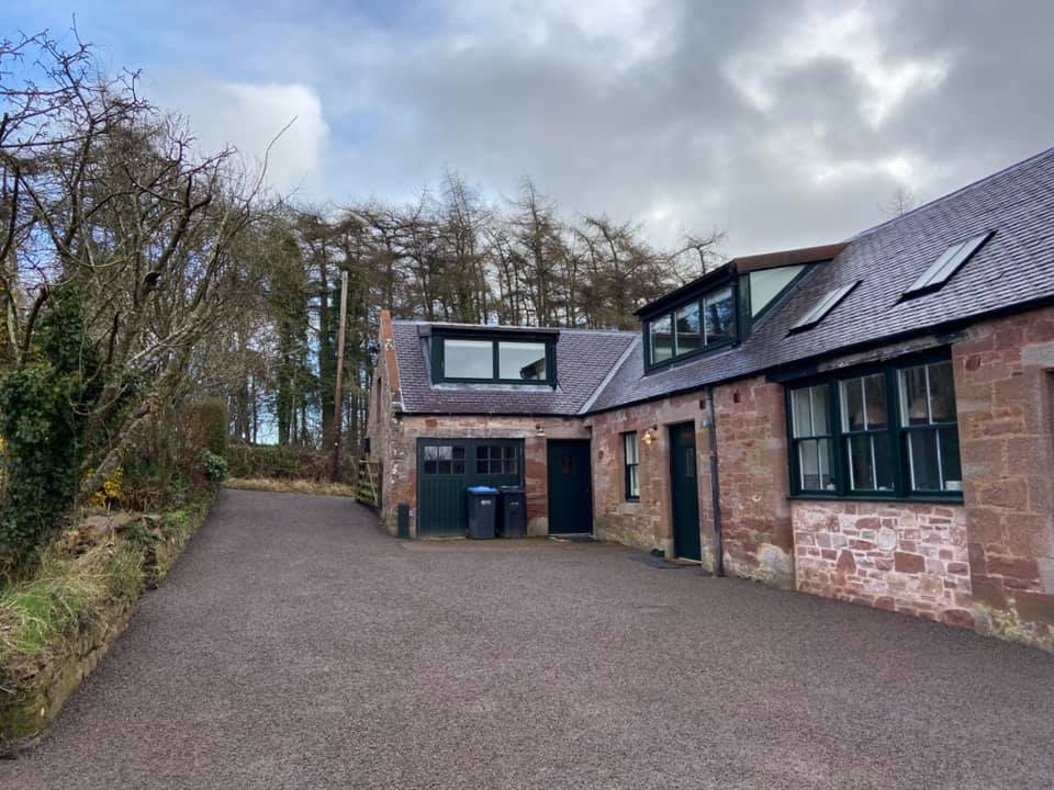 Road Surface Dressing - Dryburgh, Melrose