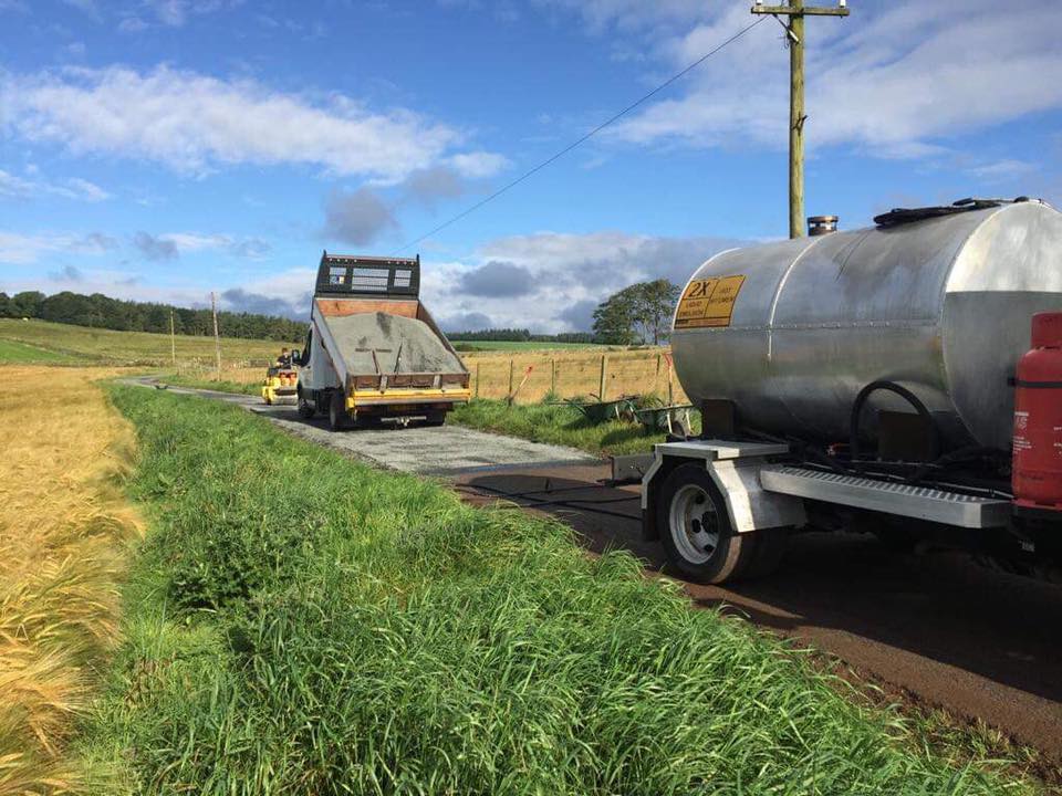 Road Surface Dressing - Edinburgh, Lothians, Borders