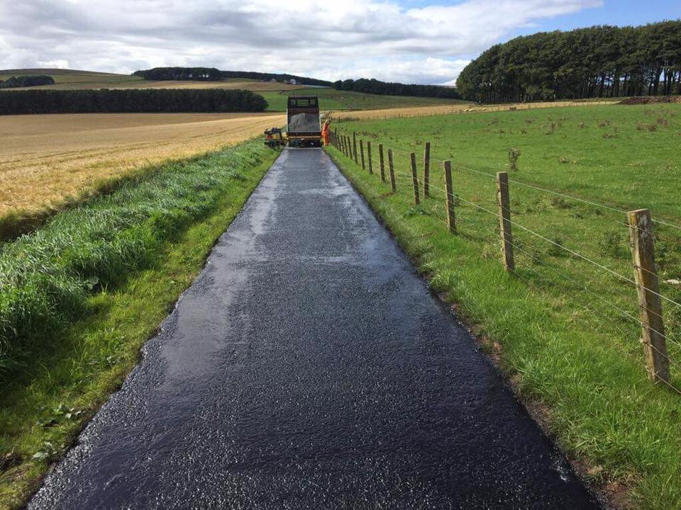 Road Surface Dressing - Edinburgh, Lothians, Borders