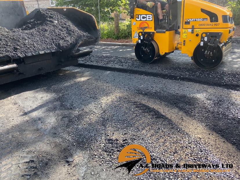 Tarmac Access Road to Building Plots - Borders, Scotland