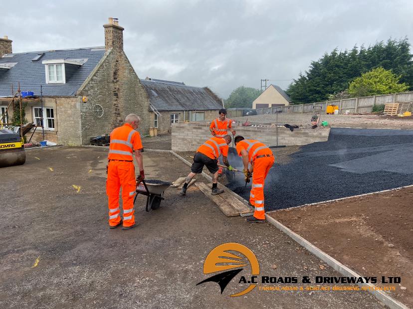 Tarmac Business Driveway, Car Park - Jedburgh, Borders