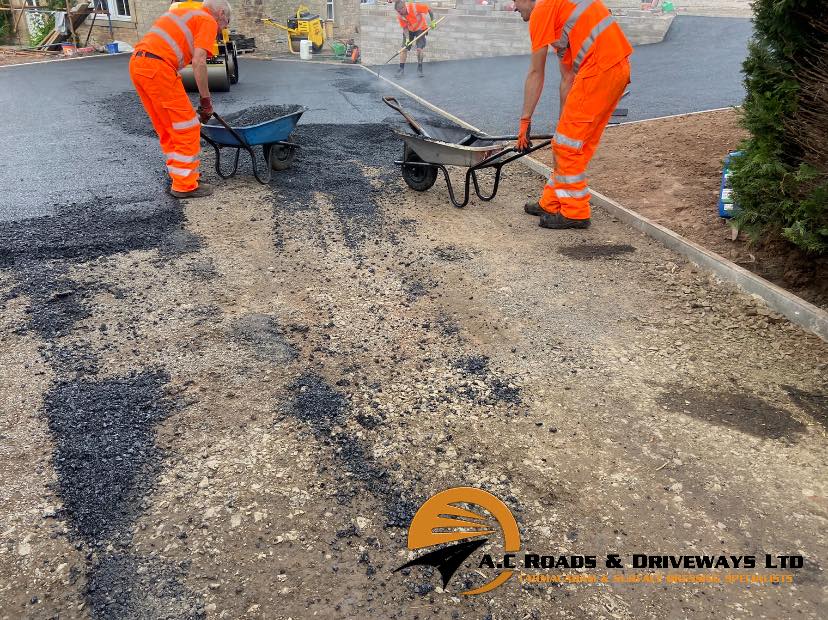 Tarmac Business Driveway, Car Park - Jedburgh, Borders