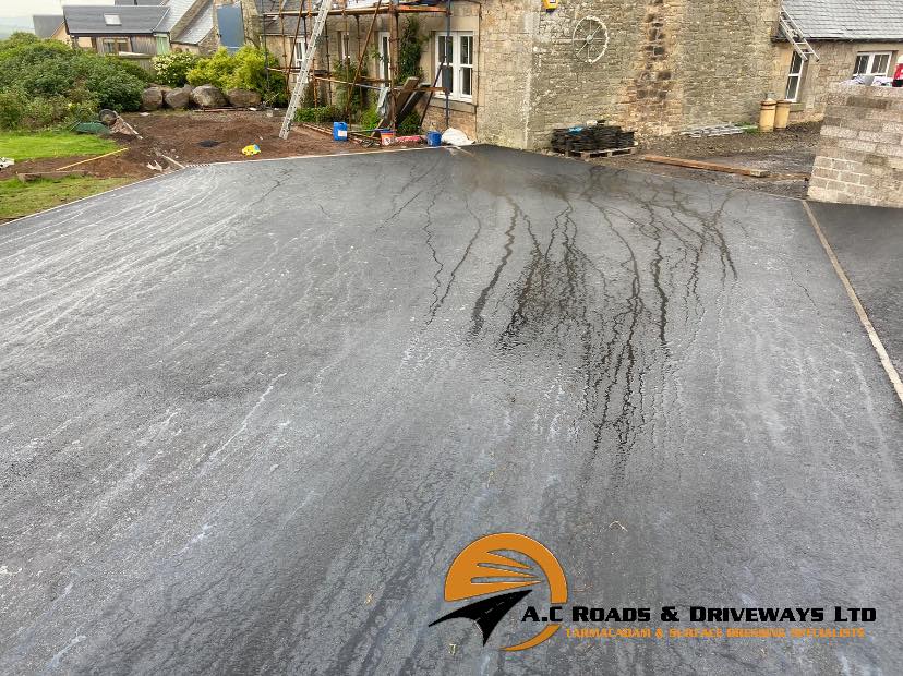 Tarmac Business Driveway, Car Park - Jedburgh, Borders