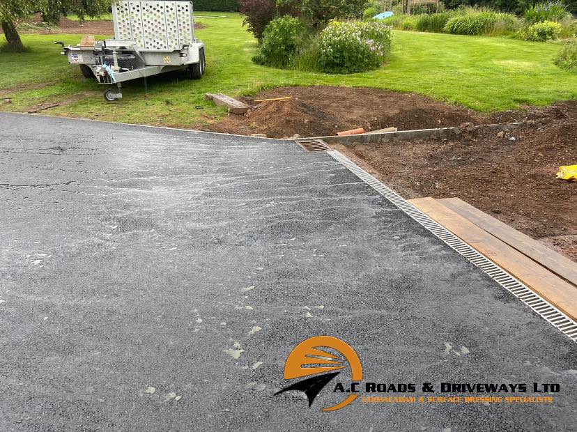 Tarmac Business Driveway, Car Park - Jedburgh, Borders