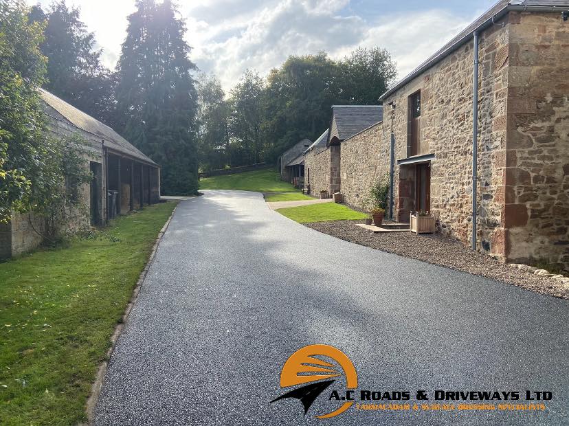 Tarmac Farm Road - Hawick, Borders, Scotland