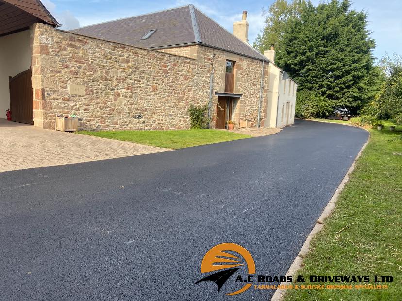 Tarmac Farm Road - Hawick, Borders, Scotland