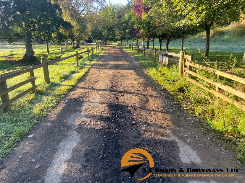 Tarmac Farm Road - Hawick, Borders, Scotland