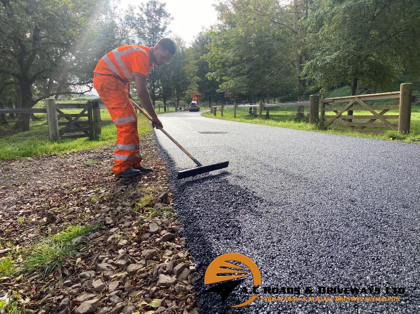 Tarmac Farm Road - Hawick, Borders, Scotland