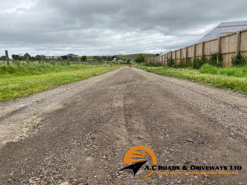 Tarmac Site Access Road - Borders, Scotland