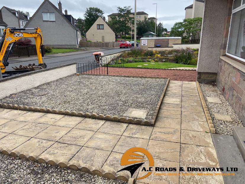 Preapre Trident Block Paving Driveway