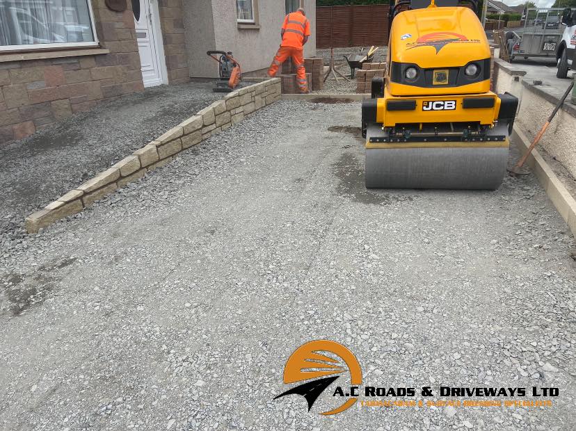 Preapre Trident Block Paving Driveway