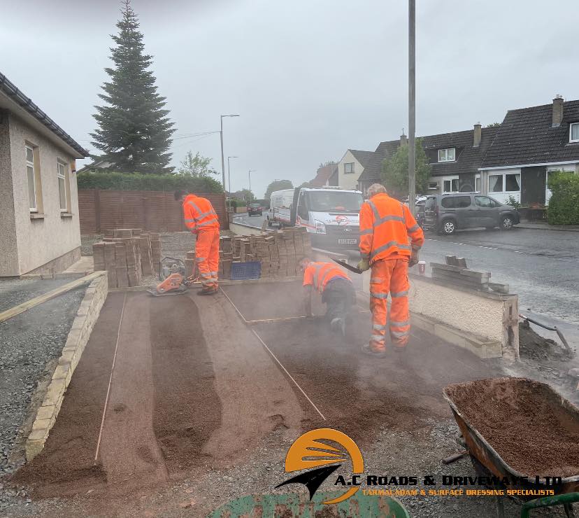 Preapre Trident Block Paving Driveway