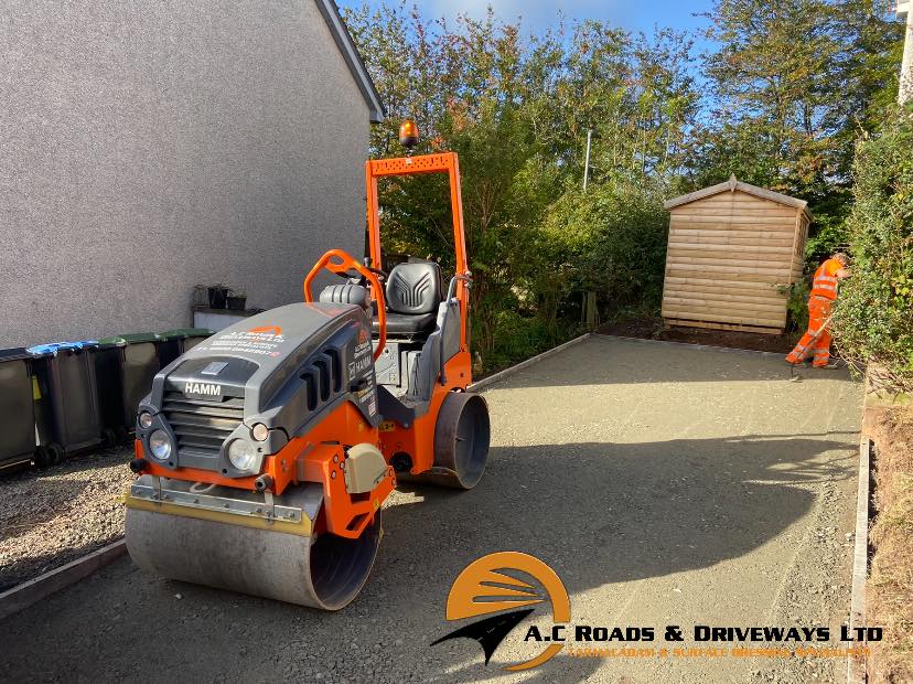 New Tarmac Driveway Earlston, Scottish Borders