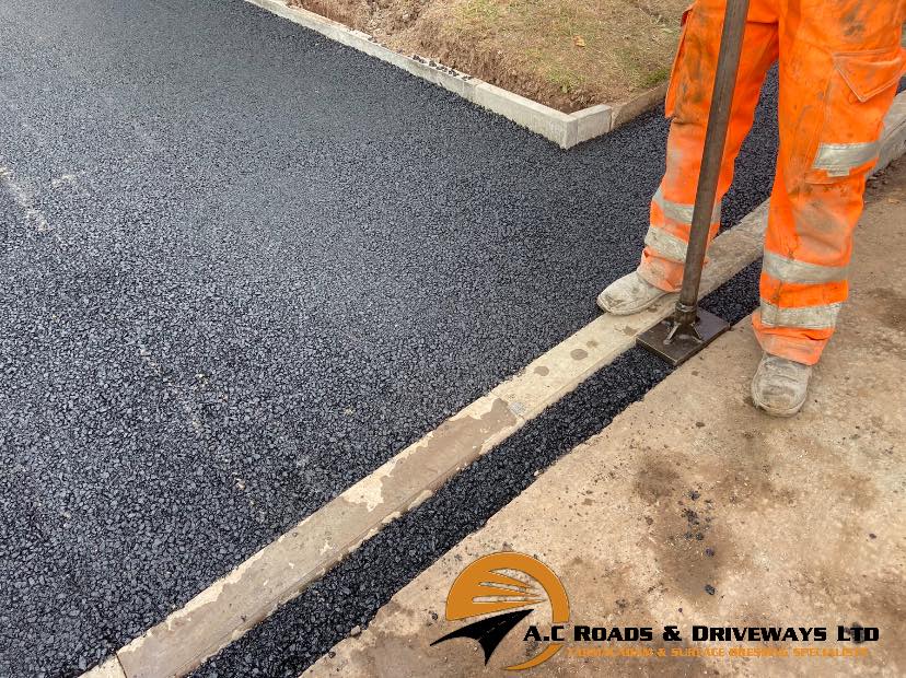 New Tarmac Driveway Earlston, Scottish Borders