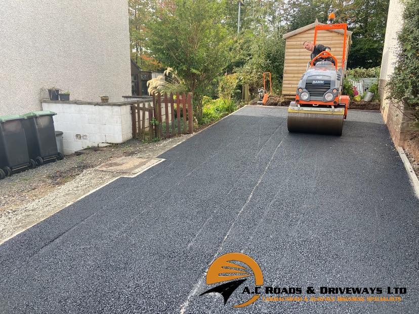 New Tarmac Driveway Earlston, Scottish Borders