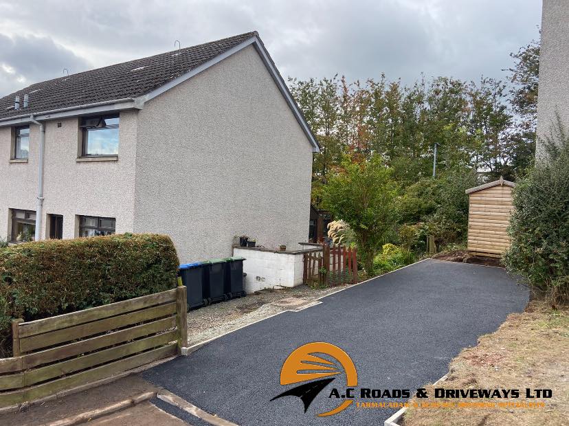 New Tarmac Driveway Earlston, Scottish Borders