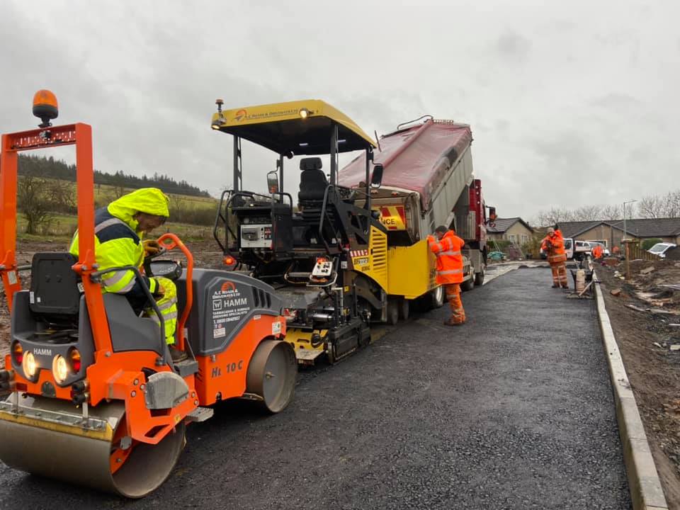 Tarmac Contractor Company - Scottish Borders Council Work