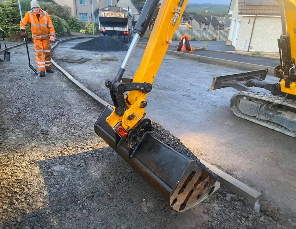 Tarmac Contractor Company - Scottish Borders Council Work