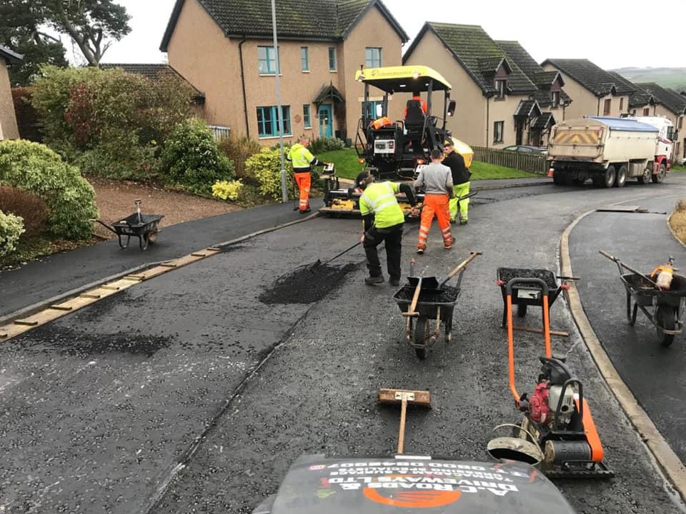 Tarmac Contractor Company - Scottish Borders Council Work