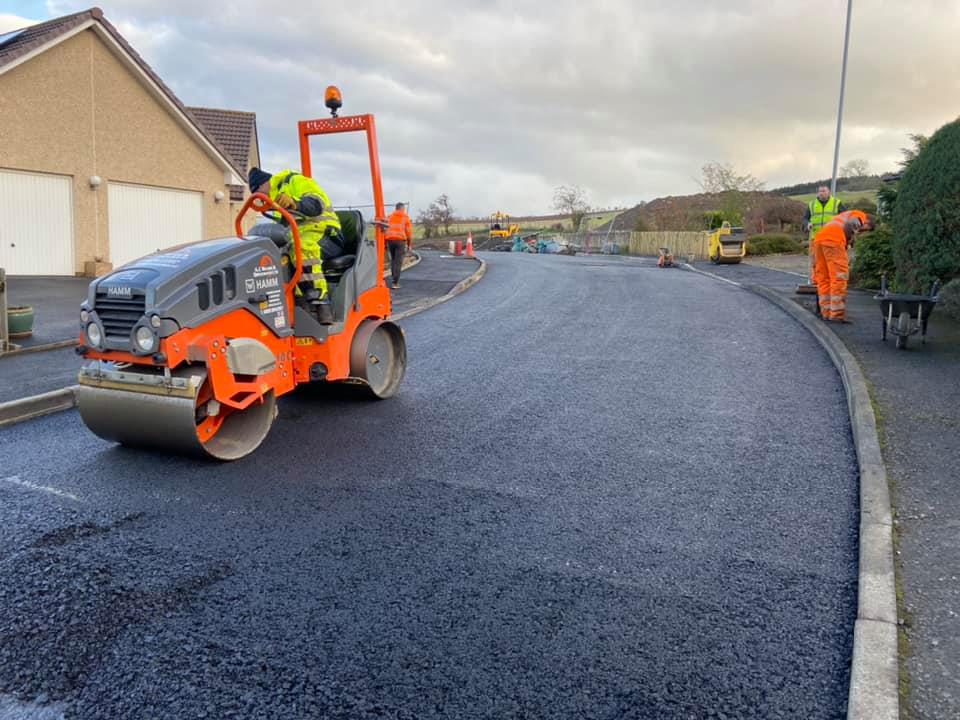 Tarmac Contractor Company - Scottish Borders Council Work