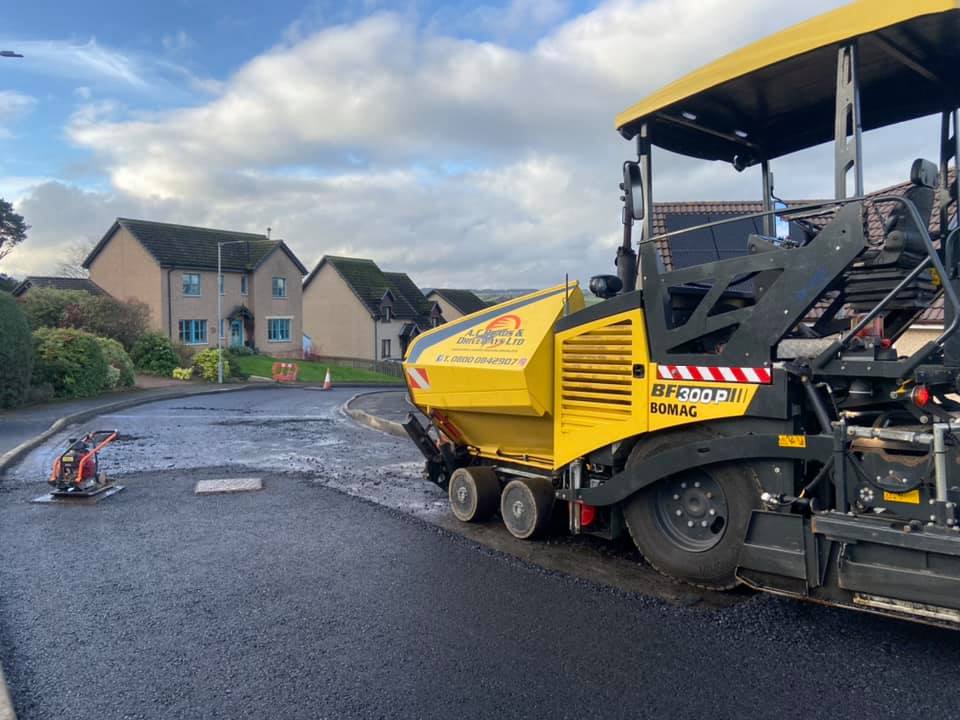 Tarmac Contractor Company - Scottish Borders Council Work