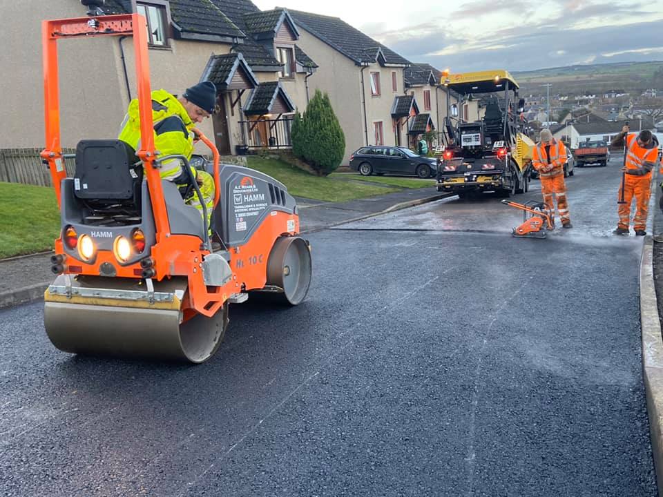 Tarmac Contractor Company - Scottish Borders Council Work