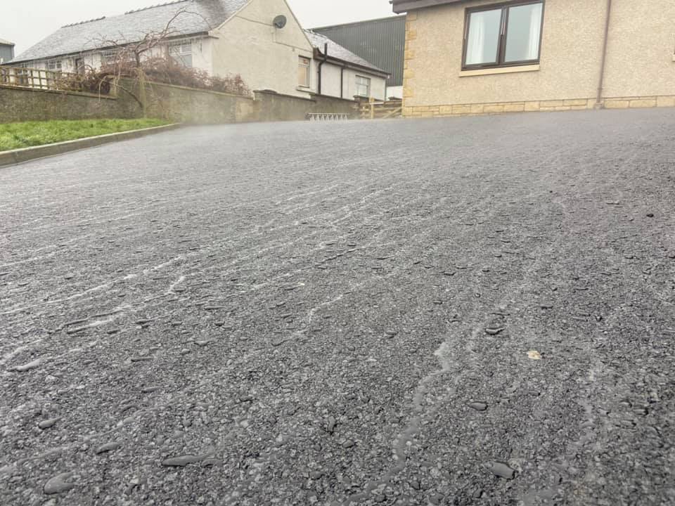 New Tarmac Driveway Greenlaw, Scottish Borders