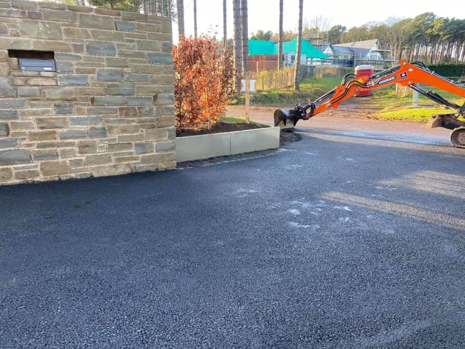 New Tarmac Driveway Gullane Archerfield Estate