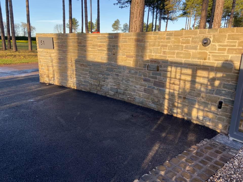 New Tarmac Driveway Gullane Archerfield Estate