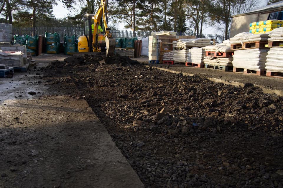Re-surface Building Suppliers' Depot - Scottish Borders